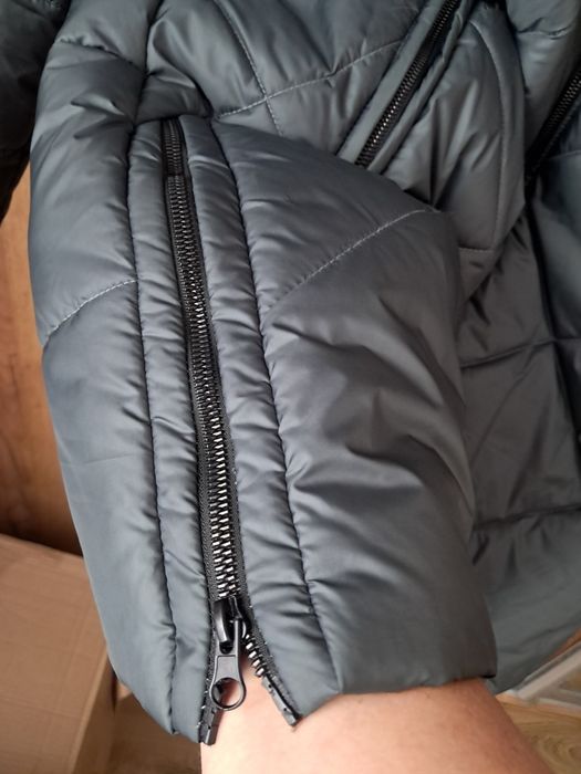 Ідеальна  тепла куртка великого розміру