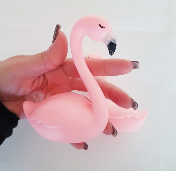 2 Flamingos Topo de Bolo (Portes Incluídos)