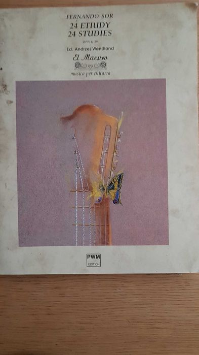 Etiudy na gitare Napoleon Coste i Fernando Sor