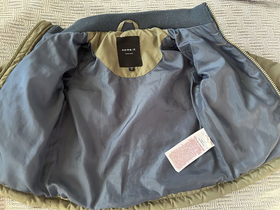 Kurtka khaki przejściowa Name it 80 cm