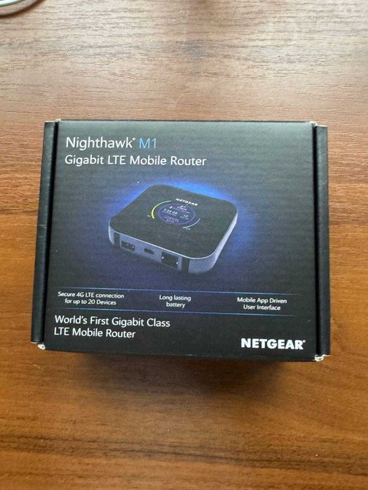 3G/4G роутер Netgear Nighthawk M1 (MR1100) прошивка RU + 2 антенки 3дБ