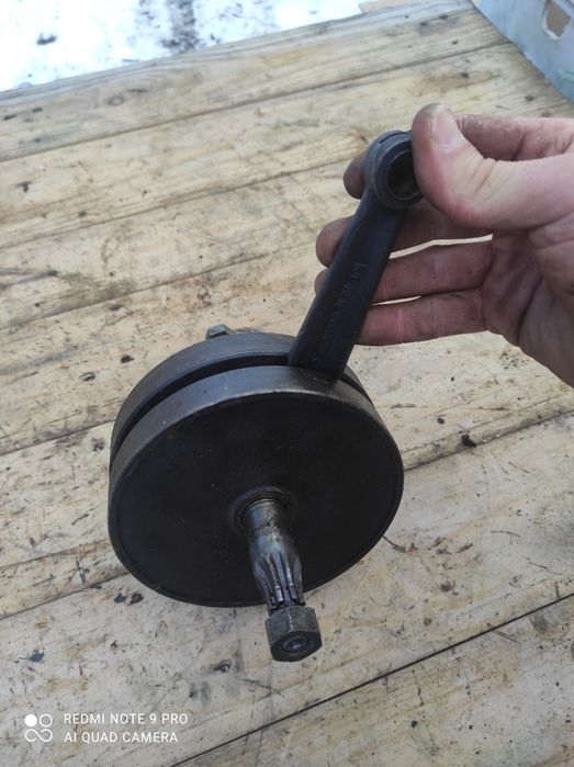 Ładny ZMD wał korbowy shl m06 s06 WSK m150 bez luzu  3.143