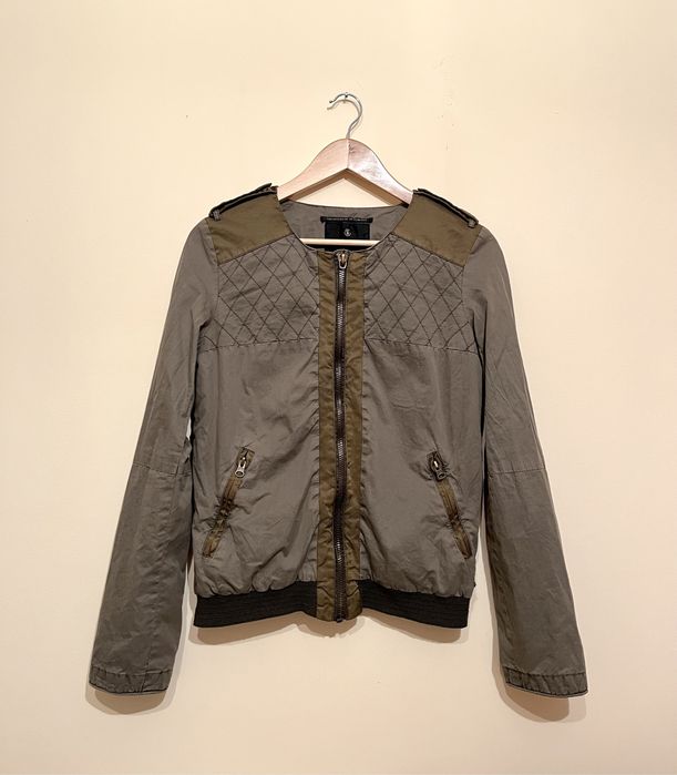 Maison Scotch militarna kurtka khaki bomber S 36