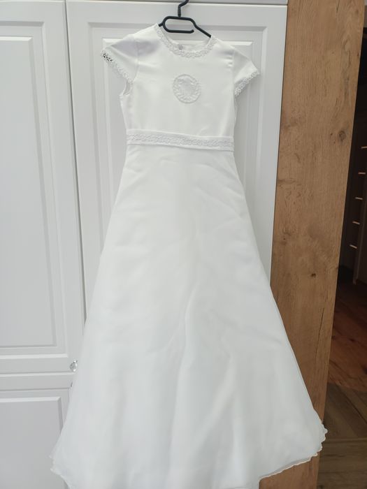 Sukienka komunijna z bolerkiem