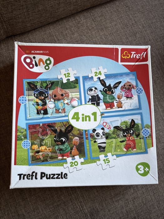 Zestaw puzzli Bing 4w1