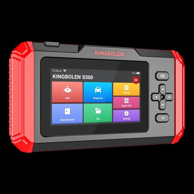 Máquina Diagnóstico Kingbolen S500 OBD2 sistemas ABS/SRS/ECM/TCM NOVO