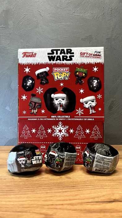 Funko Mystery Pocket Pop! Christmas Star Wars
