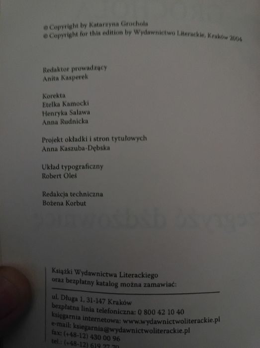 Przegryźć Dżdżownicę Katarzyna Grochola