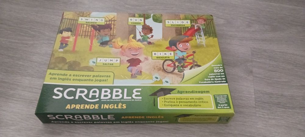 Jogo "Scrabble" em Inglês