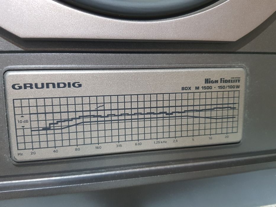 100ВтПолична акустика/полочная Grundig M 1500 б/у з Німеччини