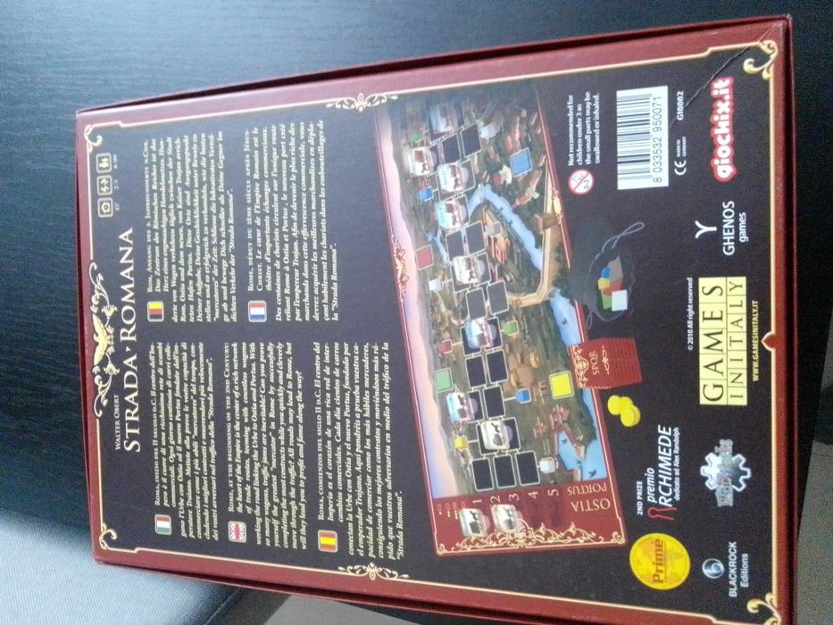 Jogo de tabuleiro Strada Romana