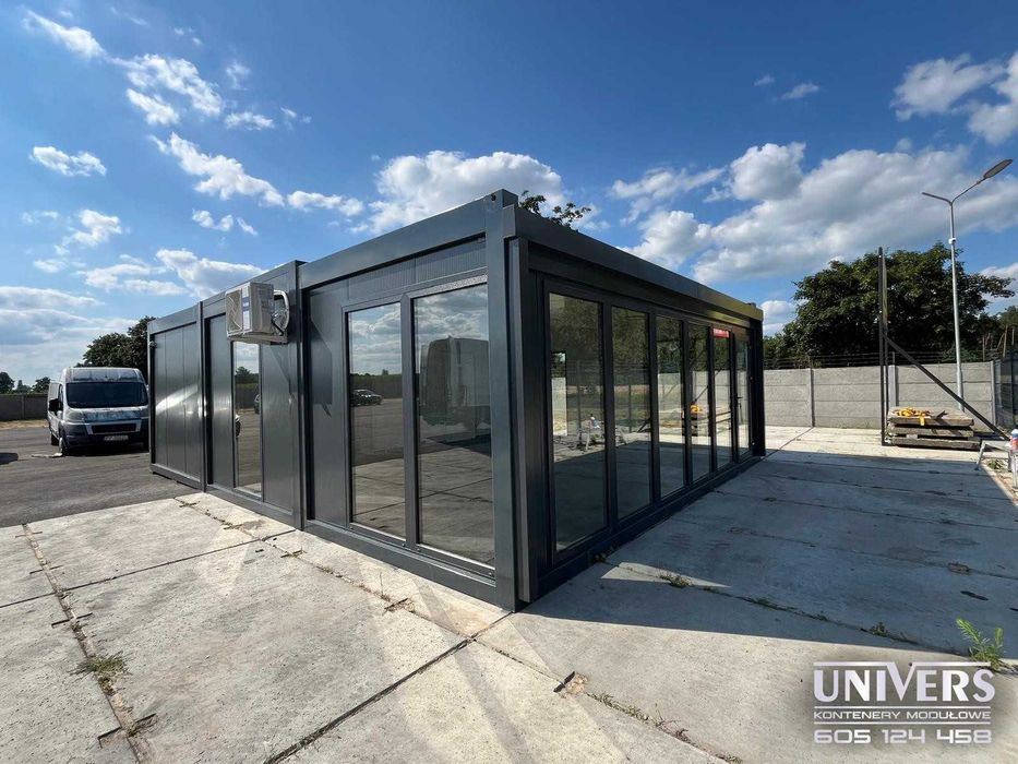kontener lokal sklep biuro kosmetyczka fryzjer  62m2 7x9