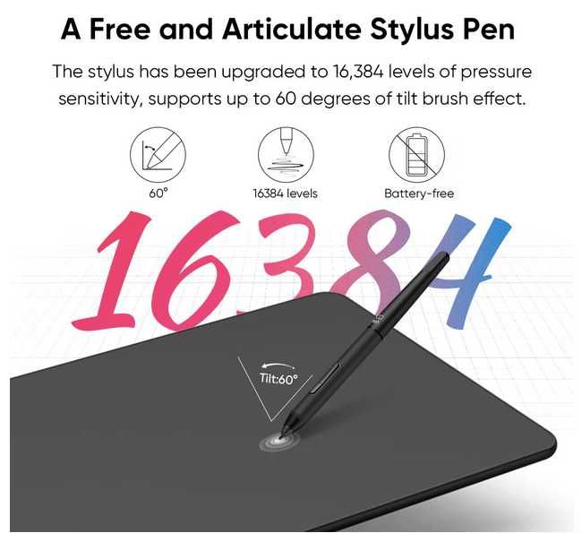 Графический планшет для рисования Xp-pen DECO 01 V3 НОВИНКА! после v2