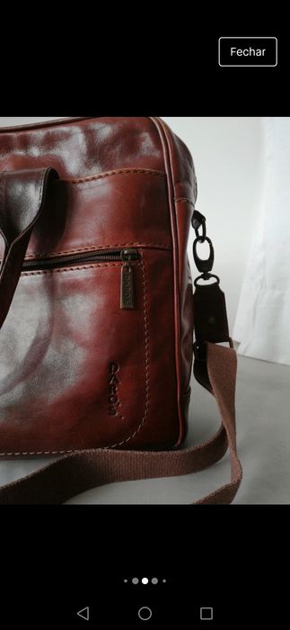 Mala Daro's em pele castanha
Marca Daro's (made in Portu