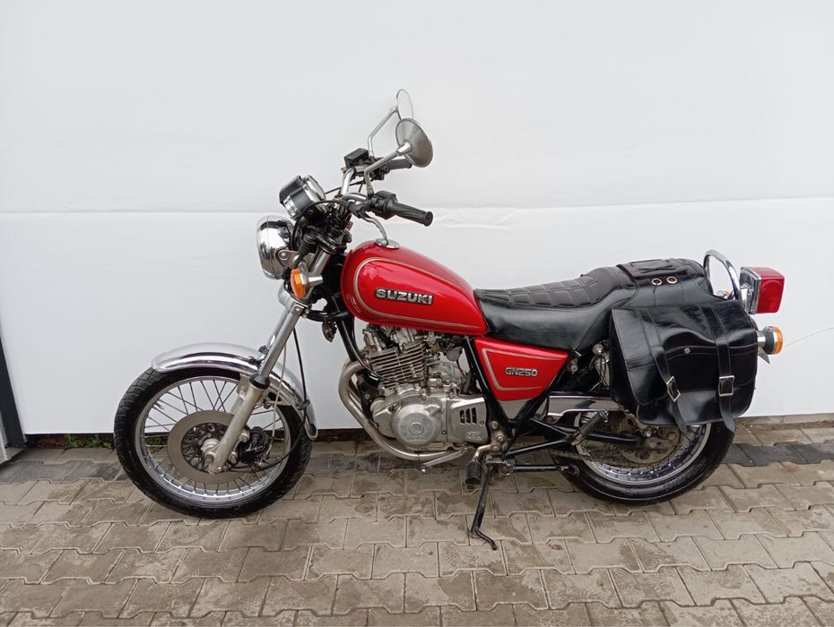 Suzuki gn 250 mozliwy transport