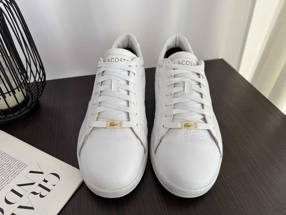 Кросівки, кеди шкіряні Lacoste Carnaby Evo (Оригінал, 44 р).