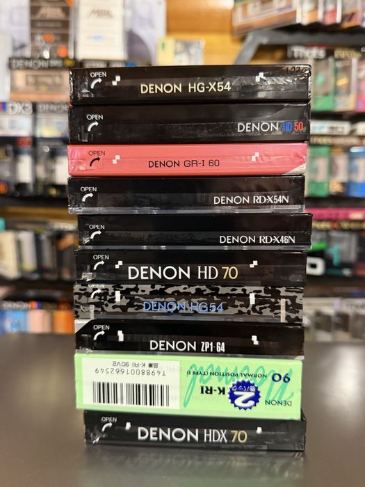 Продам аудио кассеты Denon