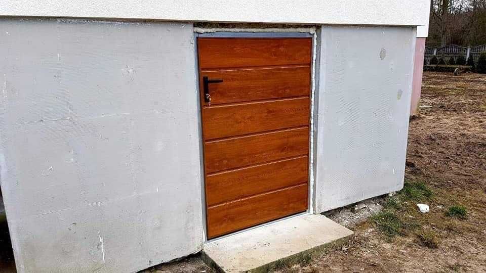 Drzwi zewnętrzne stalowe na wymiar 100 x 210 cm Dostawa Gratis