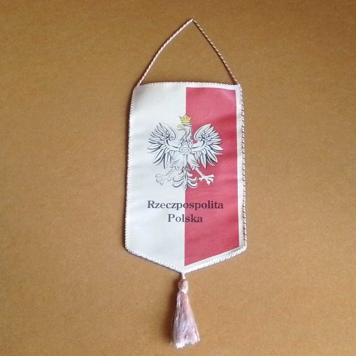 Proporczyk satynowy Państwowa Straż Pożarna Komenda Główna