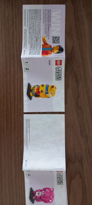 Instrukcja do zestawu LEGO Brick Headz 40760