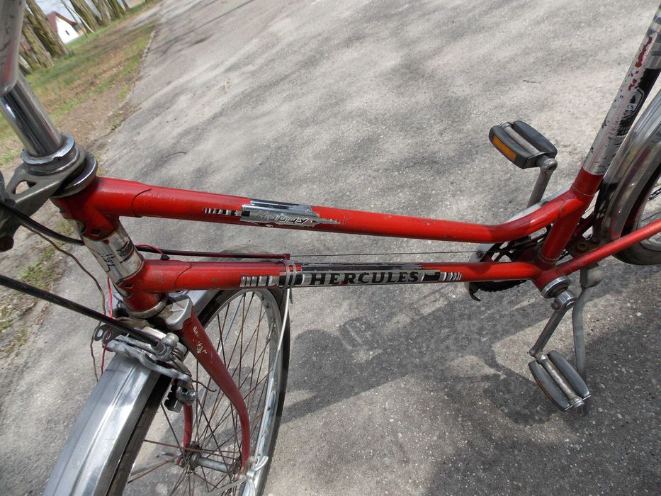 Rower Hercules zabytkowy niemiecki przerzutki w piaście oryginał