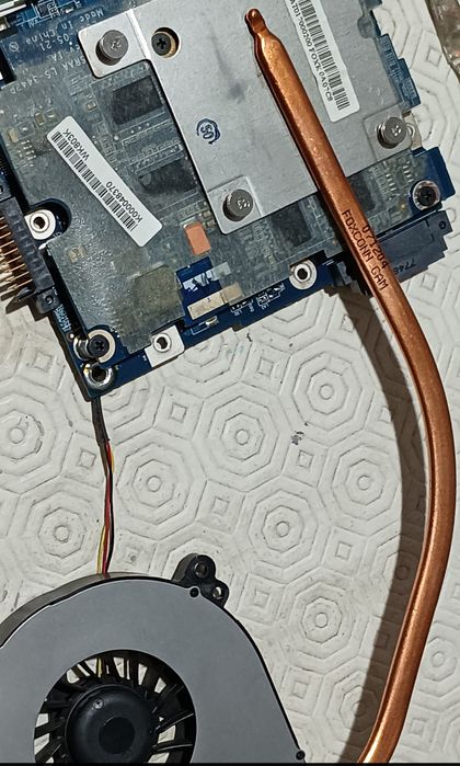 Motherboard Portátil Toshiba P200, com Gráfica, CPU, RAM...