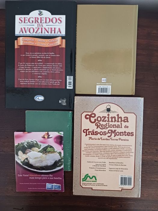 9 livros receitas  culinária