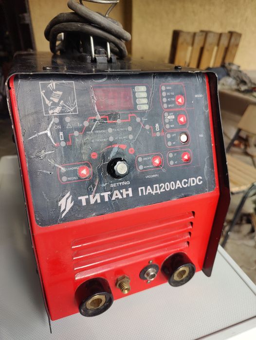 TIG  аппарат Титан ПАД200AC/DC