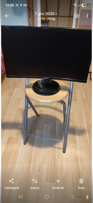 Monitor samsung do komputera.