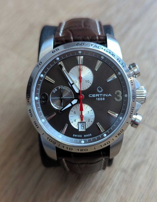 Zegarek męski Certina DS Podium Automatic Chronograph GWARANCJA!