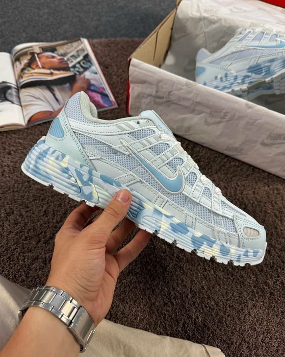 Жіночі Кросівки Nike P-6000 White Blue / Nike P-6000 / Женские Кроссовки Nike / Женские Кроссовки