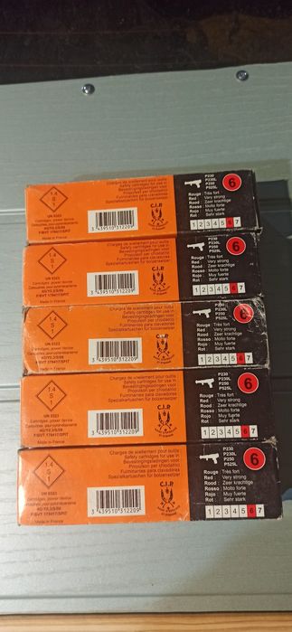 Патрон монтажный индустриальный SPIT красный 6