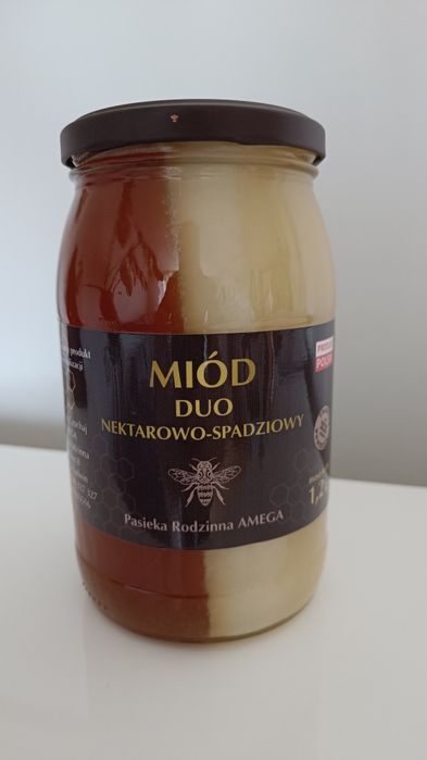 Miód DUO nektarowo-spadziowy 1,2 kg
