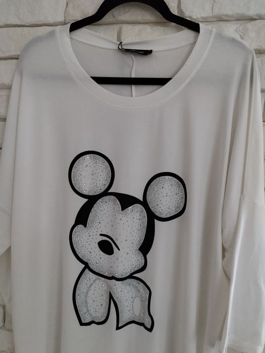 Overchic Elite WAWA myszka Mickey cyrkonie plus size xxxl 48 50