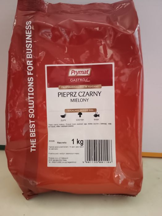 Pieprz czarny mielony 1 kg Prymat
