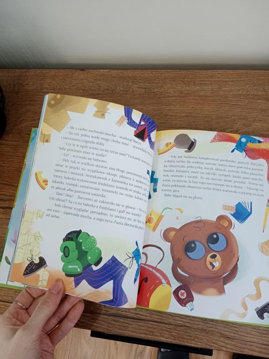Książka z ilustracjami gang słodziaków