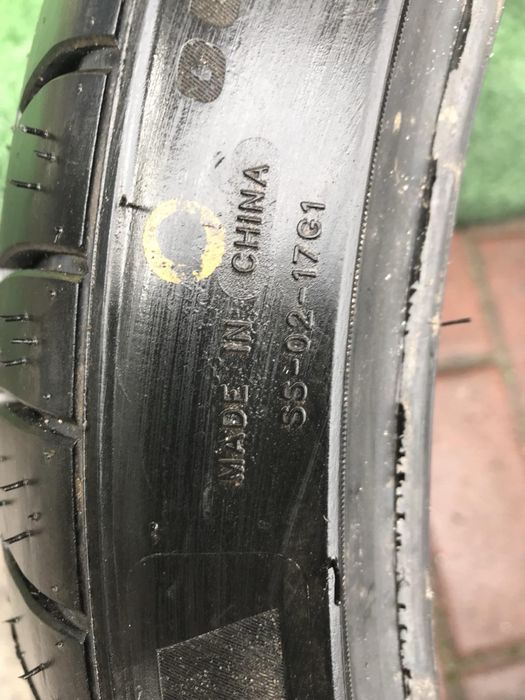 Minerva 225/35r19 комплект літо нові склад оригінал резина шини