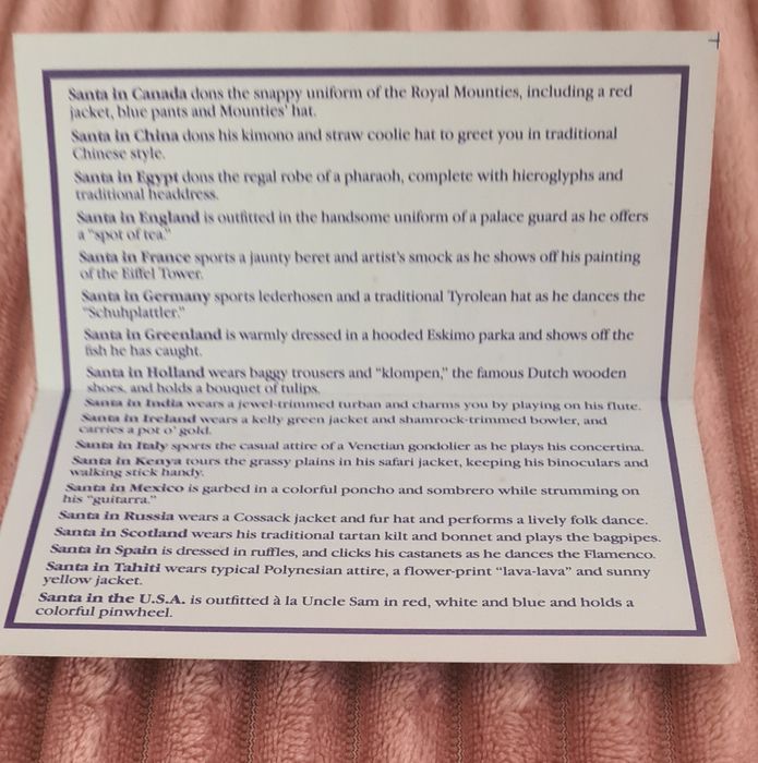 Vendo rara coleção de pais natal.