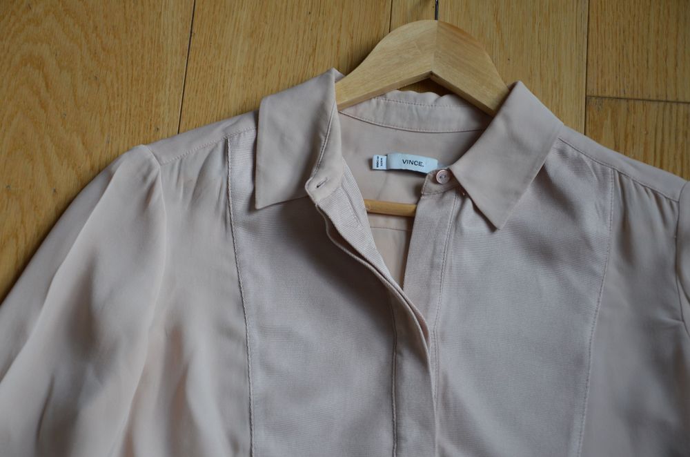 vince. koszula 100% jedwab r. XS silk