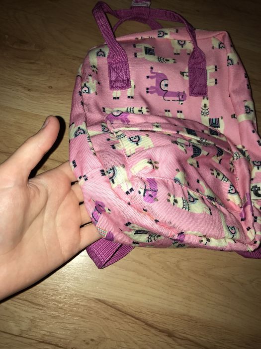 różowy plecak w lamy tiger flying copenhagen