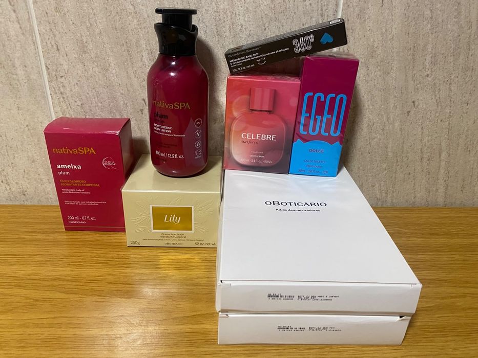 produtos da Boticário