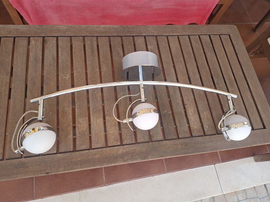 Candeeiro moderno  - 3 bolas