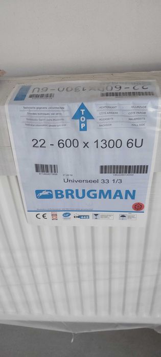 BRUGMAN kaloryfer, grzejnik  22-600x1300 6U