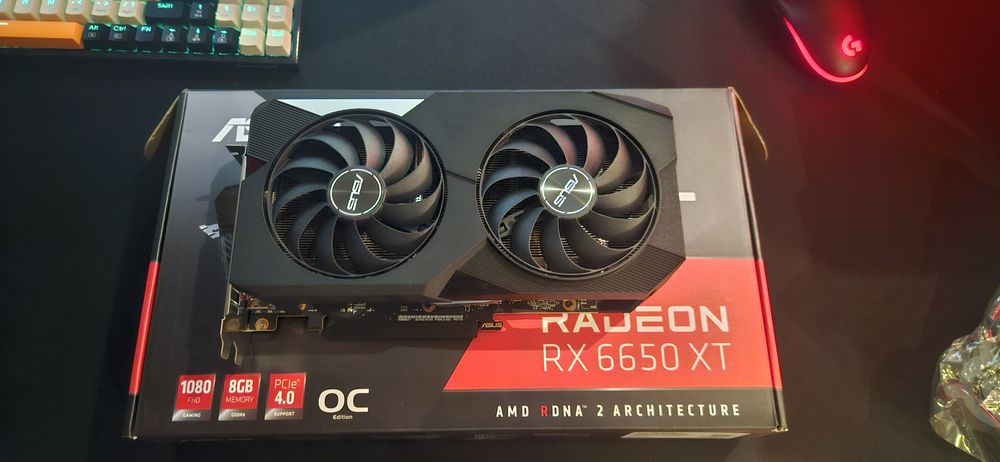 Karta graficzna ASUS Dual RX 6650 XT 8GB OC z gwarancją