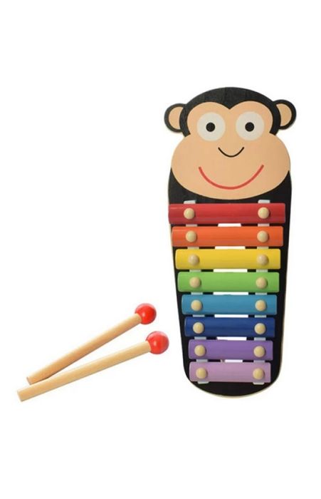 Ксилофон дитячий дерев'яний мавпочка