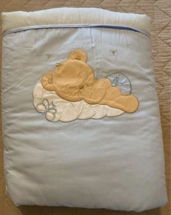 Edredo/ Conjunto para cama de bebé 120x90