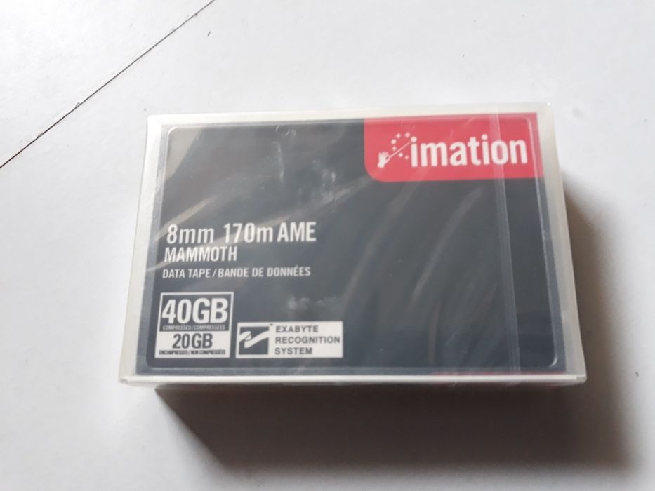 Imation 8mm data tape até 40GB comprimidos portes incluidos64751396093827120