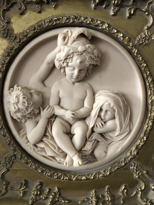 Quadros italianos em marmore