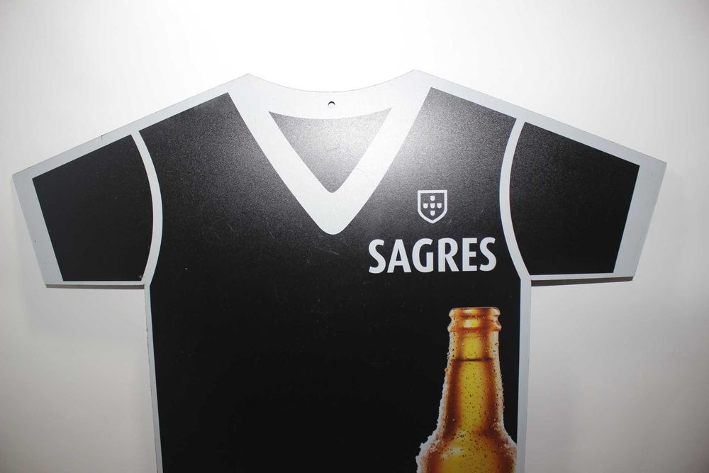 Placar Menu - Cerveja SAGRES - Publicidade - T-shirt