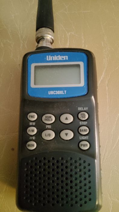 Rádio receptor várias frequências rádio Uniden